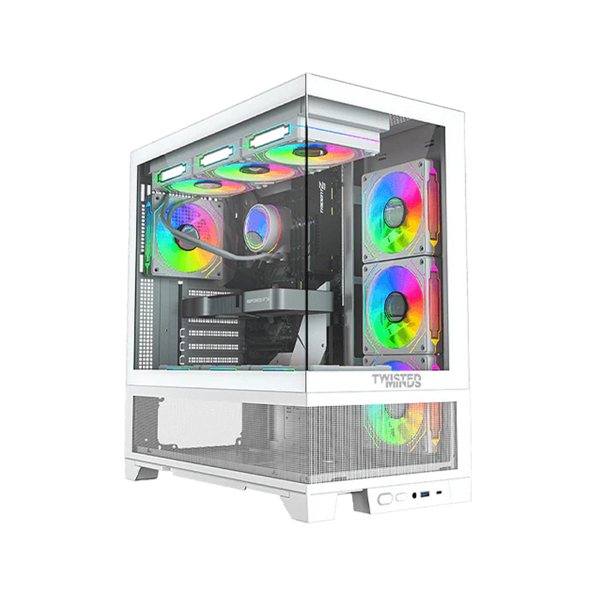Twisted Minds Phantek - 07 Mid Tower Gaming Case - TM-245-3-W