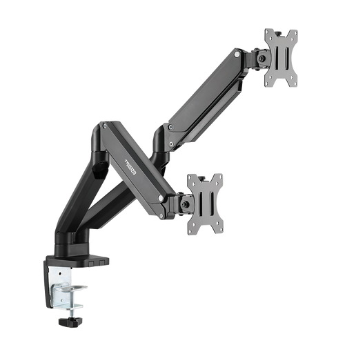 Twisted Minds Dual Monitor Aluminum Slim Mechanical Spring USB Monitor Arm - TM-26-C012
