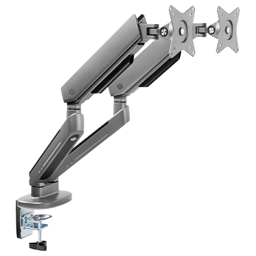 Twisted Minds Identity Premium Dual-Monitor Gaming Monitor Arms with RGB Lighting TM-54-C012-G