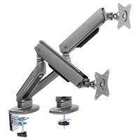 Twisted Minds Identity Premium Dual-Monitor Gaming Monitor Arms with RGB Lighting TM-54-C012-G