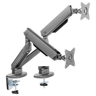 Twisted Minds Identity Premium Dual-Monitor Gaming Monitor Arms with RGB Lighting - TM-54-C012-G