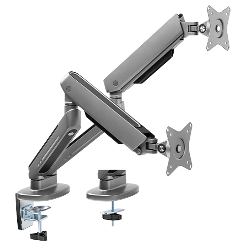 Twisted Minds Identity Premium Dual-Monitor Gaming Monitor Arms with RGB Lighting - TM-54-C012-G