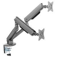 Twisted Minds Identity Premium Dual-Monitor Gaming Monitor Arms with RGB Lighting TM-54-C012-G
