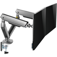 Twisted Minds Identity Premium Dual-Monitor Gaming Monitor Arms with RGB Lighting TM-54-C012-G