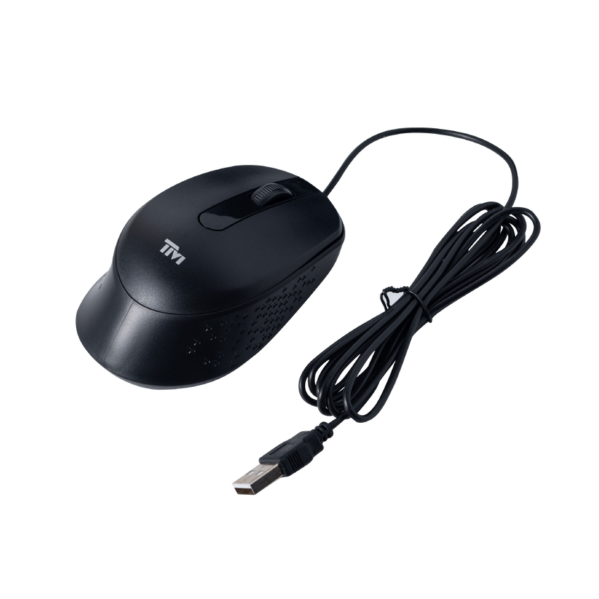 Twisted Minds K12 Kavara Series 2in1 Combo Wired Mode Lightweight - Black - (English / Arabic) Layout