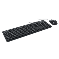 Twisted Minds K19 Kavara Series 2in1 Combo Wired Mode Lightweight - Black - (English / Arabic) Layout