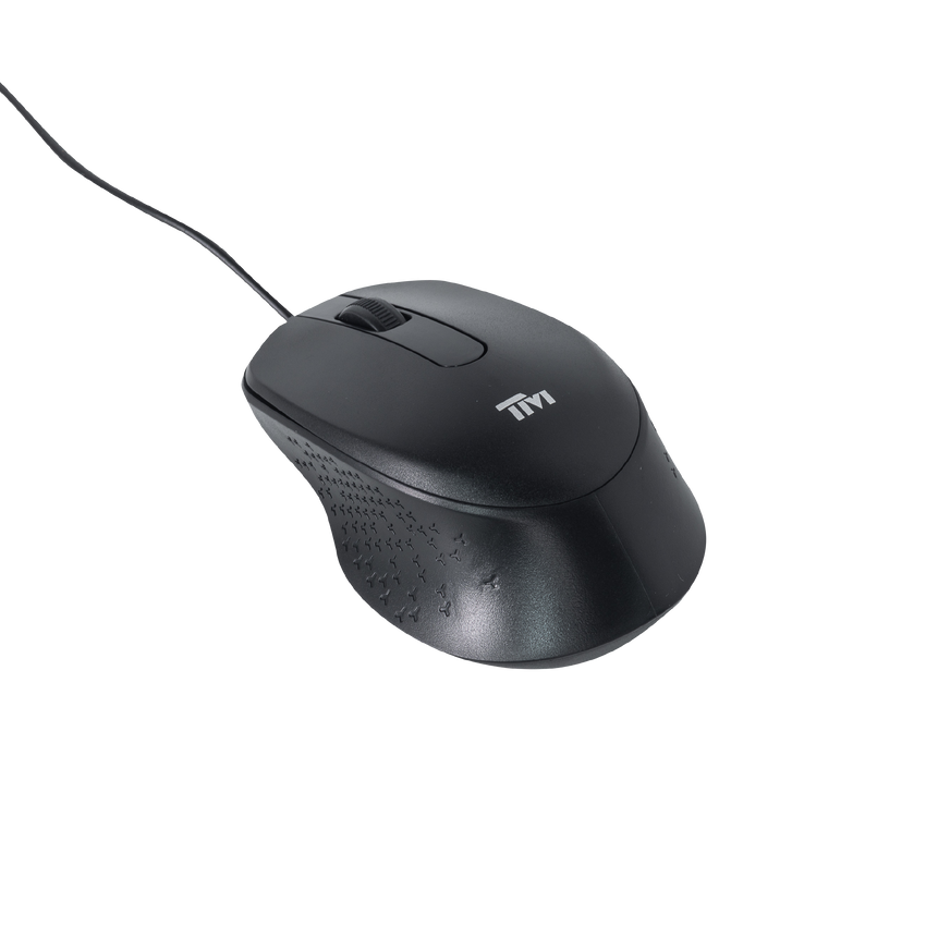 Twisted Minds K19 Kavara Series 2in1 Combo Wired Mode Lightweight - Black - (English / Arabic) Layout