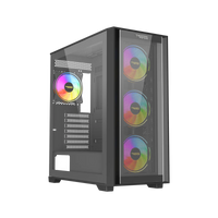 Twisted Minds Storm Rider - 04 Mid Tower Gaming Case - Black - TM-CT200-B