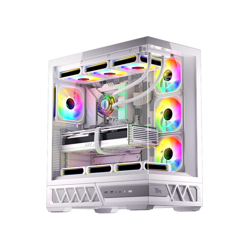 Twisted Minds DOMINATOR Gaming Case Mid Tower White – TM-DOMINATOR-W