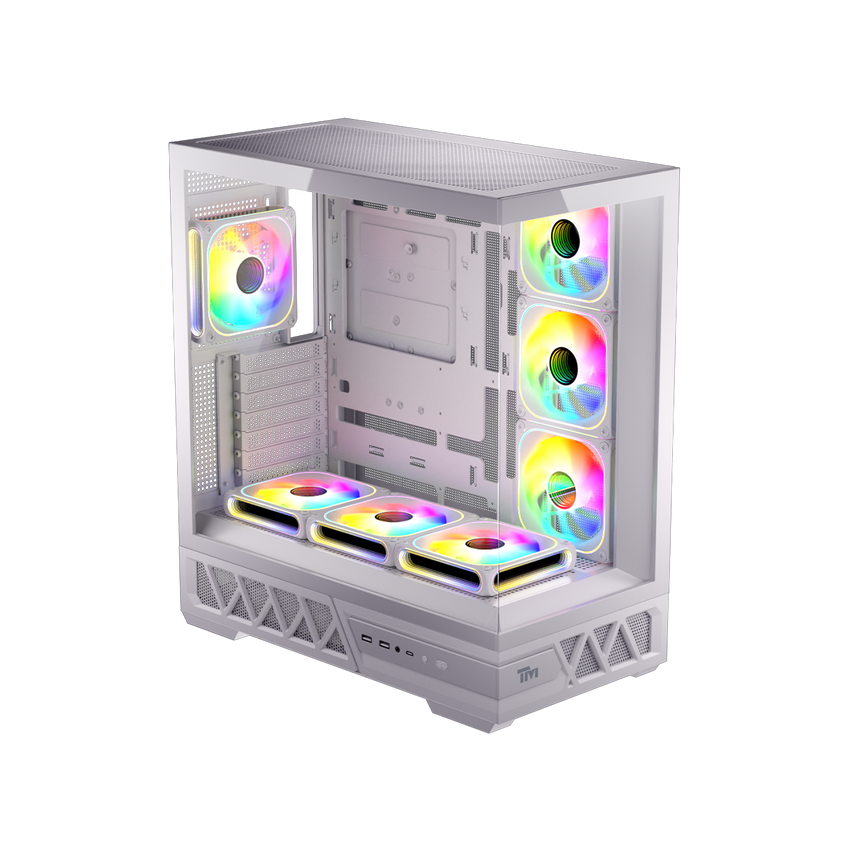 Twisted Minds DOMINATOR Gaming Case Mid Tower White – TM-DOMINATOR-W