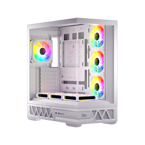 Twisted Minds DOMINATOR Gaming Case Mid Tower - White - TM-DOMINATOR-W