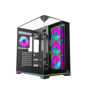 Twisted Minds ELITE Gaming Case Mid Tower - Black - TM-ELITE-B