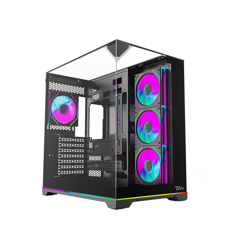 wisted Minds ELITE Gaming Case Mid Tower Black– TM-ELITE-B