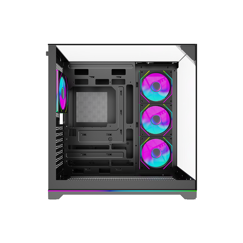 wisted Minds ELITE Gaming Case Mid Tower Black– TM-ELITE-B