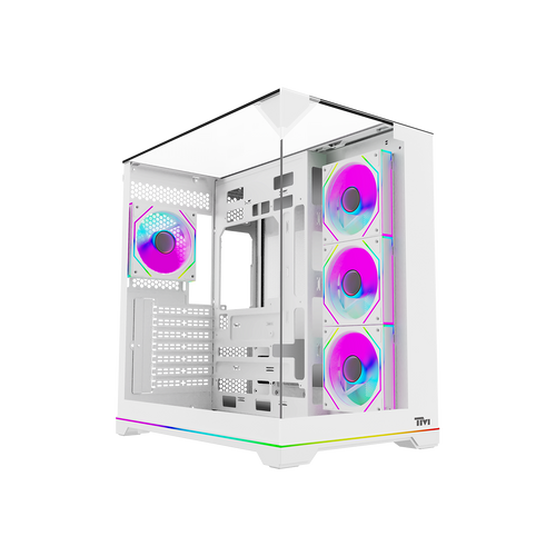 Twisted Minds ELITE Gaming Case Mid Tower - White - TM-ELITE-W