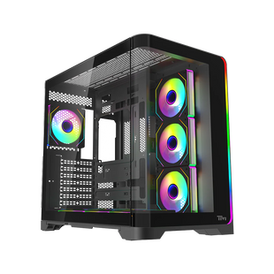Twisted Minds FLUX Gaming Case Mid Tower - Black -TM-FLUX-B