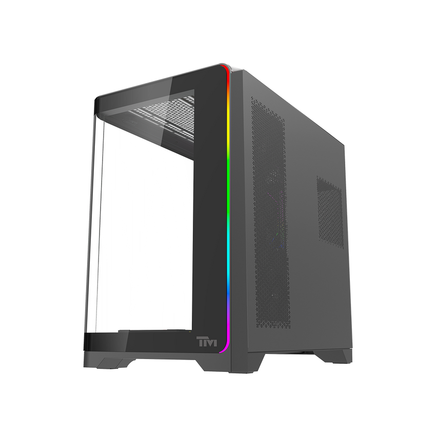 FLUXTwisted Minds FLUX Gaming Case Mid Tower Black– TM-FLUX-B