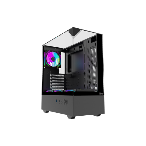 Twisted Minds FURY Gaming Case Mid Tower - Black - TM-FURY-B
