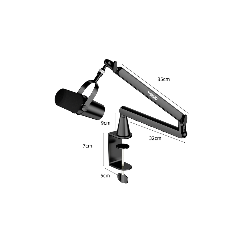 Twisted Minds Flex Series Standard pole Micphone Arms- TM-FX01-HP