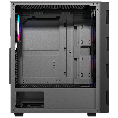 Twisted Minds Titan Glass Mid Tower Gaming Case - Black  TM-GM-III-B