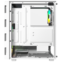 Twisted Minds Titan Glass Mid Tower Gaming Case - White  TM-GM-III-W
