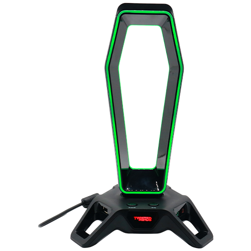 Twisted Minds TM-HS-502 RGB Scorpion Headset Stand Black