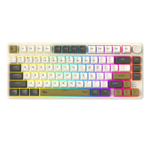 Twisted Minds TM-MK75-WLPRO Imperium Pro Series 75% Compact Size 80 Keys Wired Membrane Keyboard - (English / Arabic) Layout - TM-MK75-WLPRO