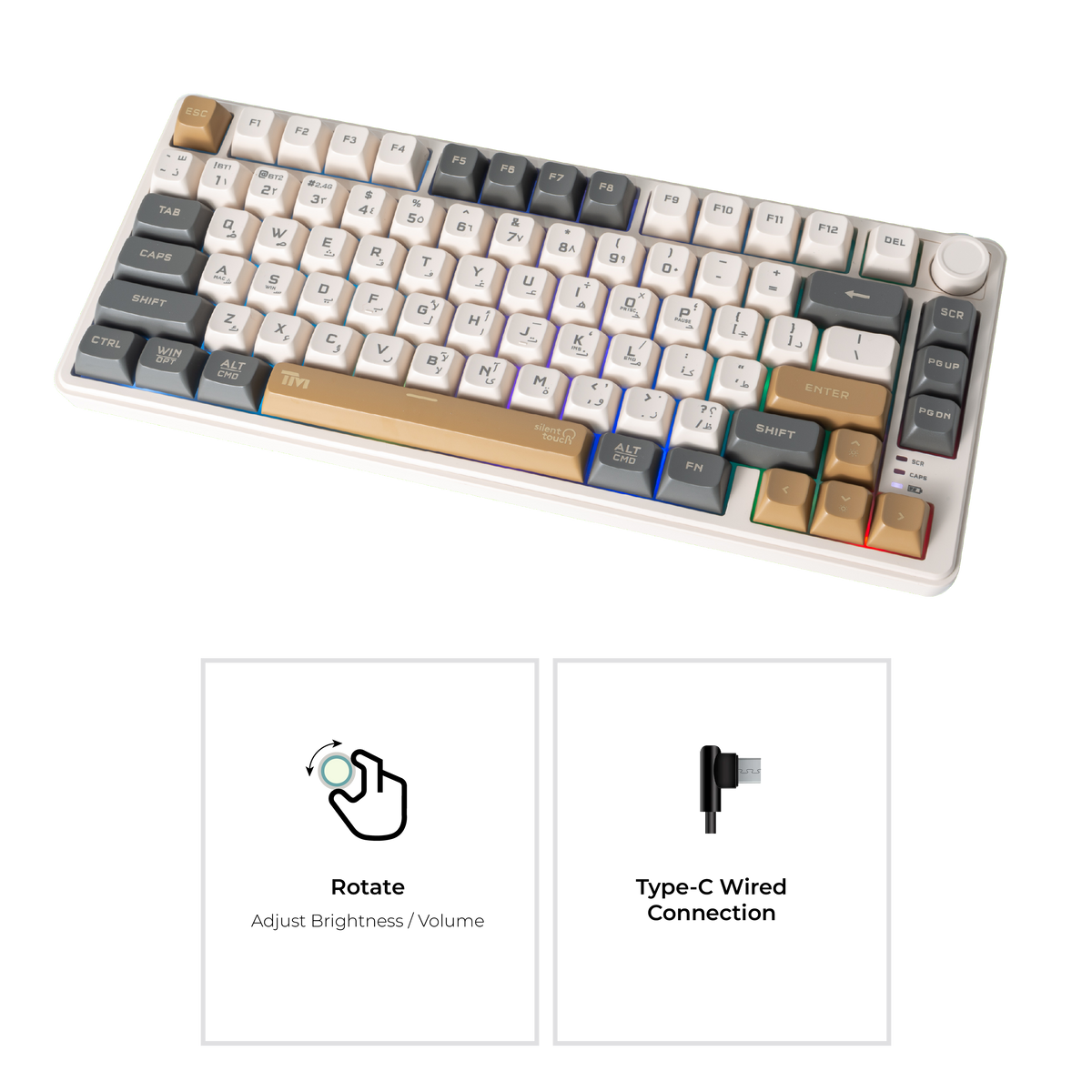 Buy TwistedMinds TM-MK75-WLPRO Keyboard Online in KSA