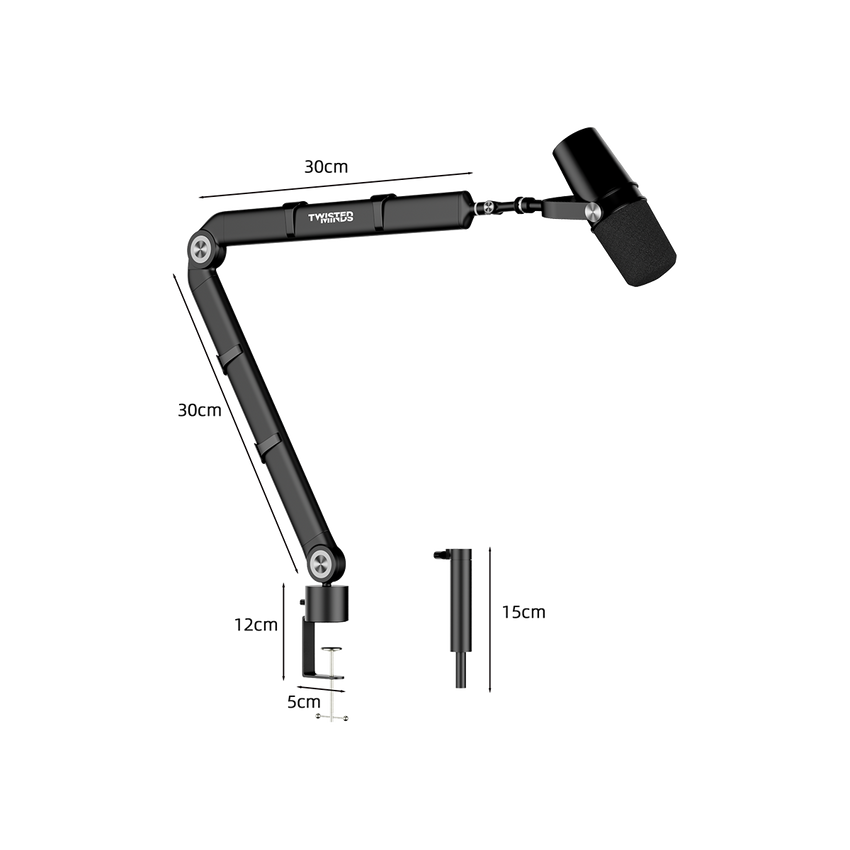 Twisted Minds Neo I Series Standard pole Micphone Arms- TM-N201-SP