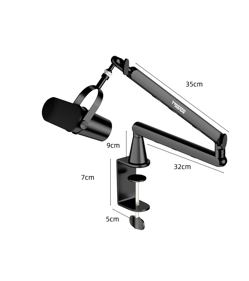 Twisted Minds Neo Series Standard pole Micphone Arms- TM-NB01-2K