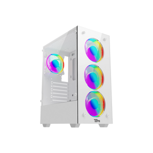 Twisted Minds NOVA Gaming Case Mid Tower - White - TM-NOVA-W