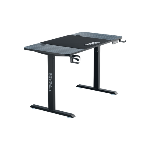 Twisted Minds TM-PARADOX120-B Gaming Desk - Black - TM-PARADOX120-B