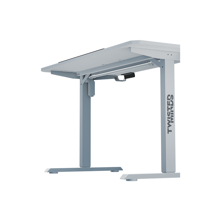 Twisted Minds TM-PARADOX120-W Gaming Desk - White - TM-PARADOX120-W