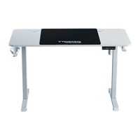 Twisted Minds TM-PARADOX120-W Gaming Desk - White - TM-PARADOX120-W