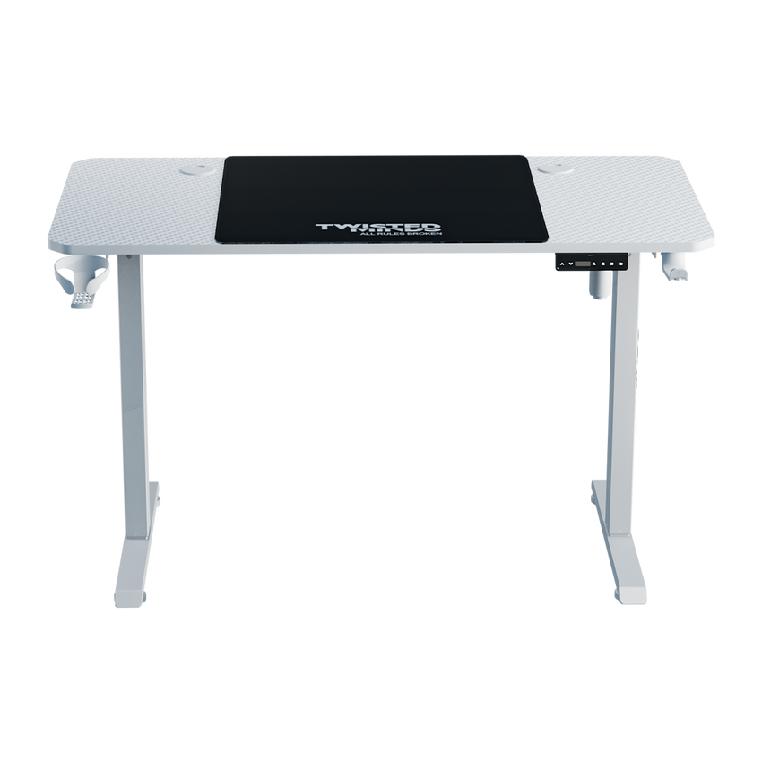 Twisted Minds TM-PARADOX120-W Gaming Desk - White - TM-PARADOX120-W