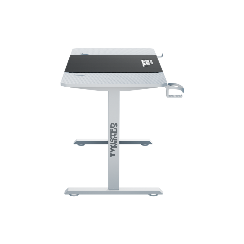 Twisted Minds TM-PARADOX120-W Gaming Desk - White - TM-PARADOX120-W