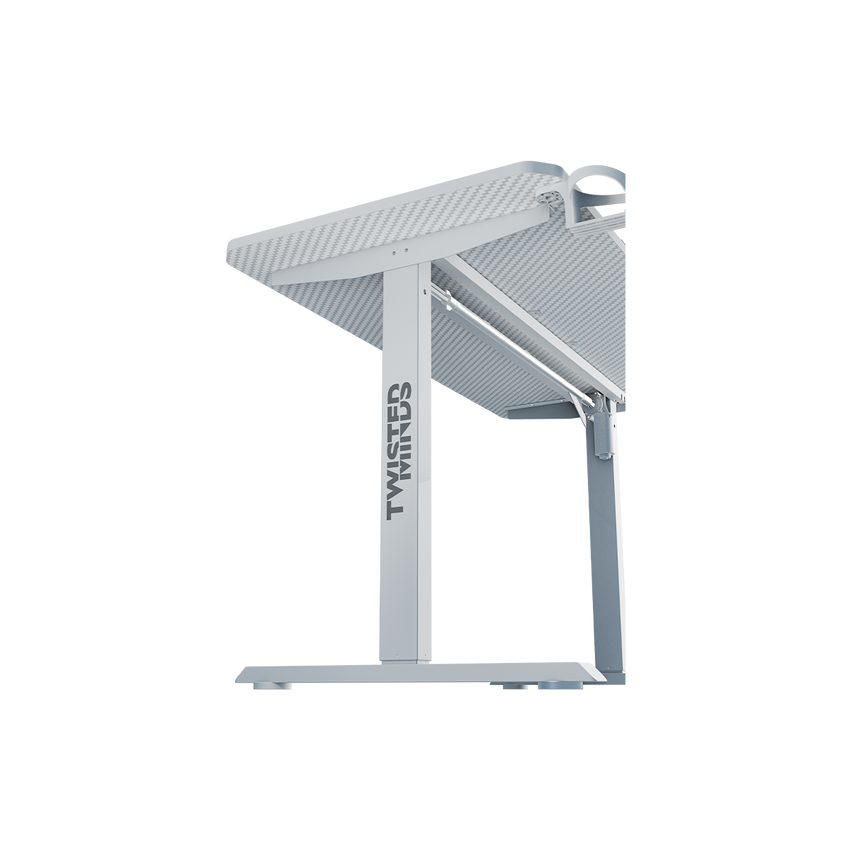 Twisted Minds TM-PARADOX120-W Gaming Desk - White - TM-PARADOX120-W
