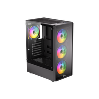 Twisted Minds PHANTOM Gaming Case Mid Tower Black – TM-PHANTOM-B