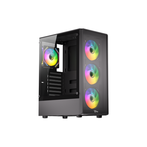 Twisted Minds PHANTOM Gaming Case Mid Tower - Black - TM-PHANTOM-B