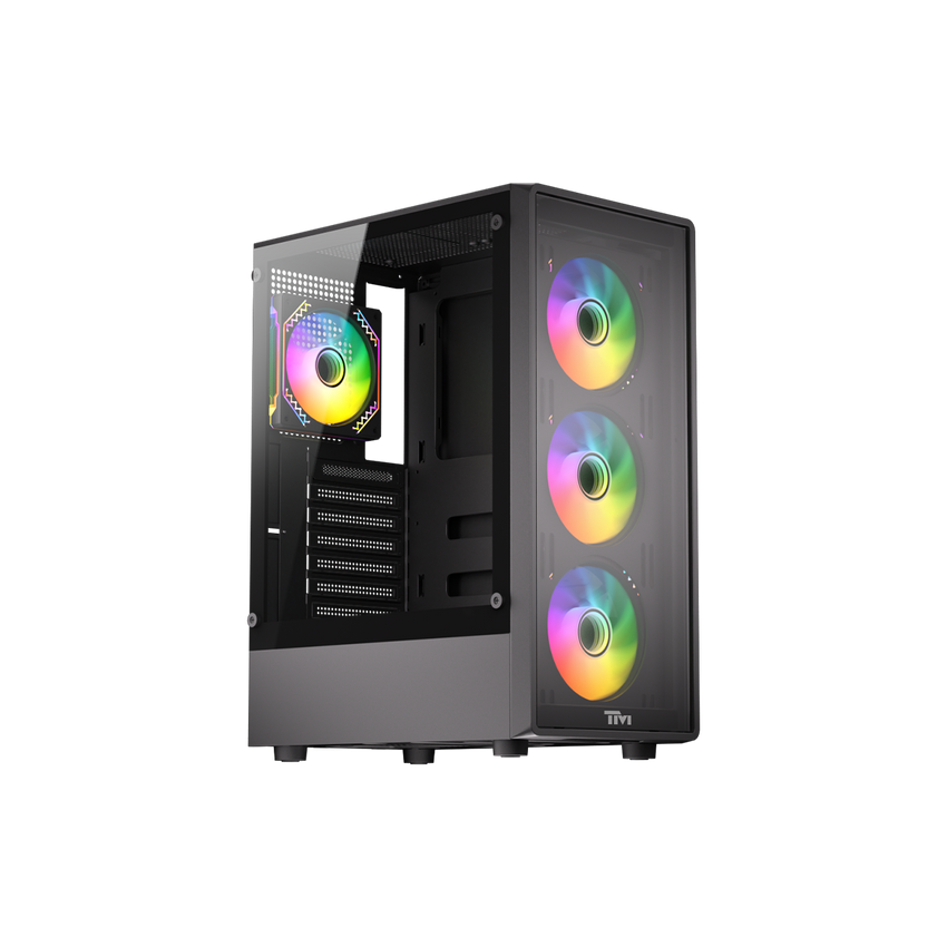Twisted Minds PHANTOM Gaming Case Mid Tower Black – TM-PHANTOM-B