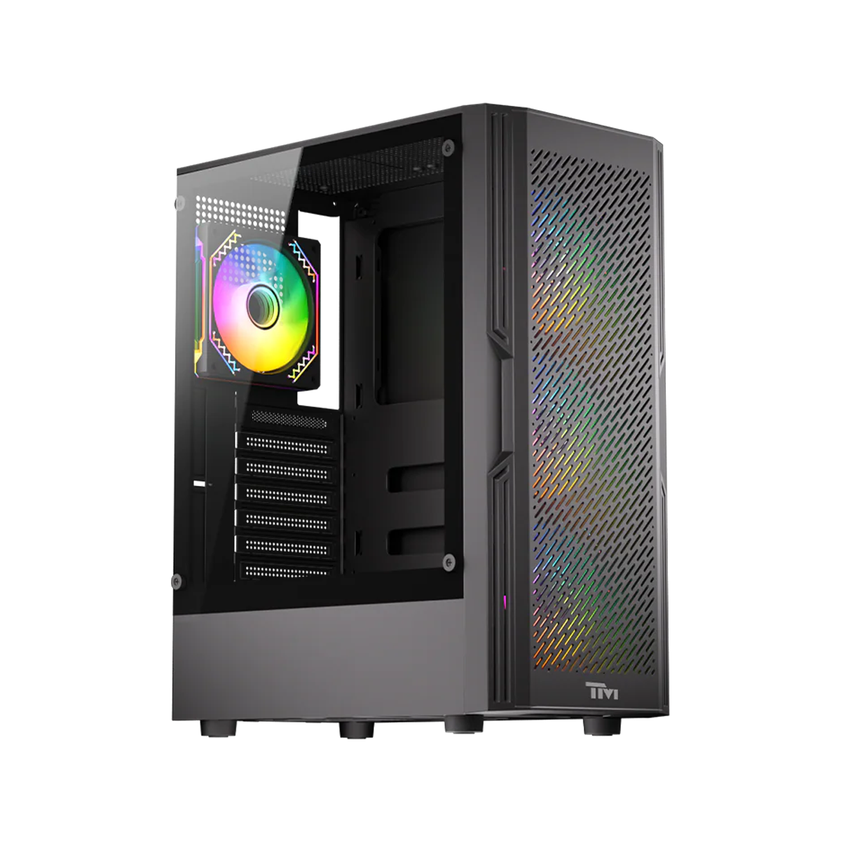 Twisted Minds PHANTOMII Gaming Case Mid Tower - Black - TM-PHANTOMII-B