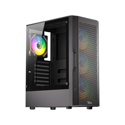 Twisted Minds PHANTOMII Gaming Case Mid Tower - Black - TM-PHANTOMII-B