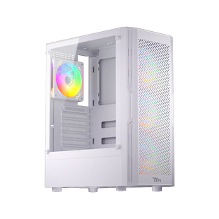 Twisted Minds PHANTOMII Gaming Case Mid Tower - White - TM-PHANTOMII-W