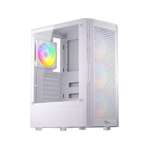 Twisted Minds PHANTOMII Gaming Case Mid Tower - White - TM-PHANTOMII-W