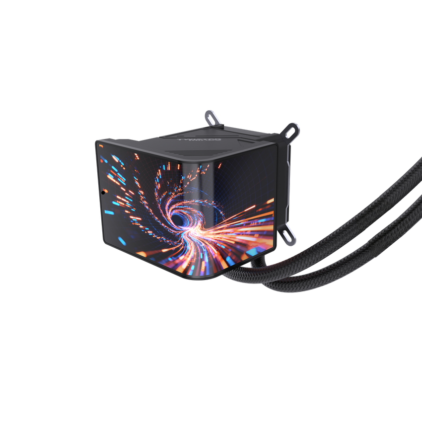 Twisted Minds VISION360 Gaming CPU Cooler - Black - TM-VISION360-B