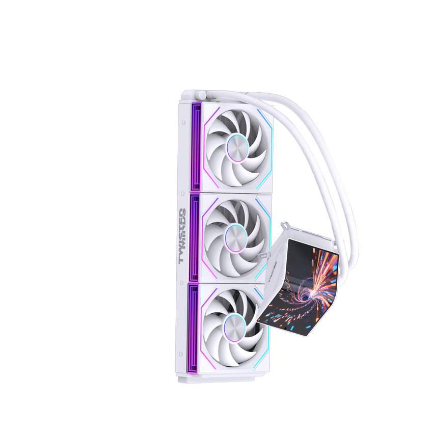 Twisted Minds VISION360 Gaming CPU Cooler - White - TM-VISION360-W