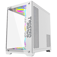 Twisted Minds Bullet-07 Mid Tempered Glass Mid Tower Gaming Case - TM1-W-S