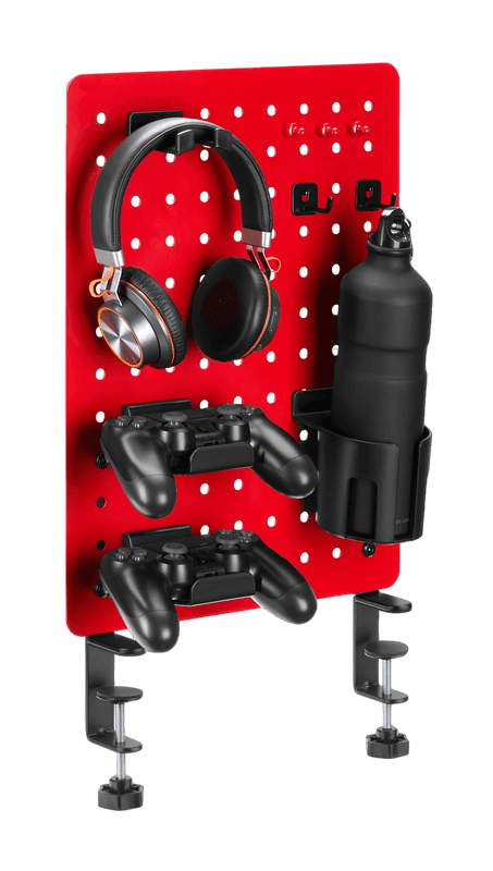 Twisted Minds Gaming Clamp Mount Pegboard